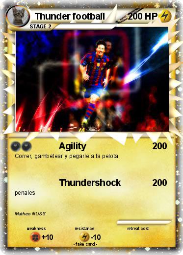 Pokemon Thunder football