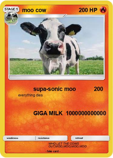 Pokemon moo cow