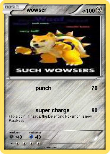 Pokemon wowser