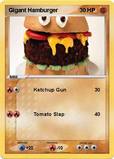 Pokemon Gigant Hamburger