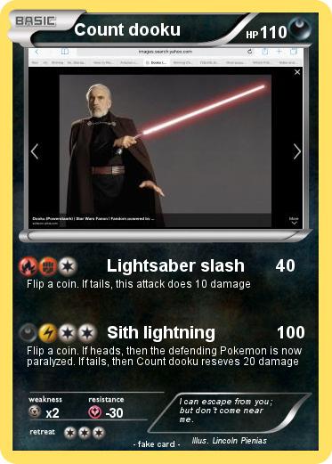Pokemon Count dooku