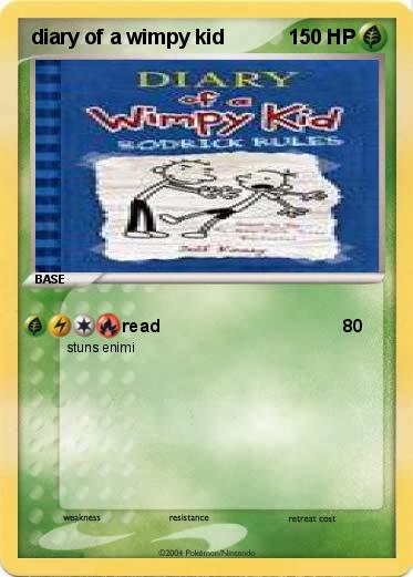 Pokemon diary of a wimpy kid