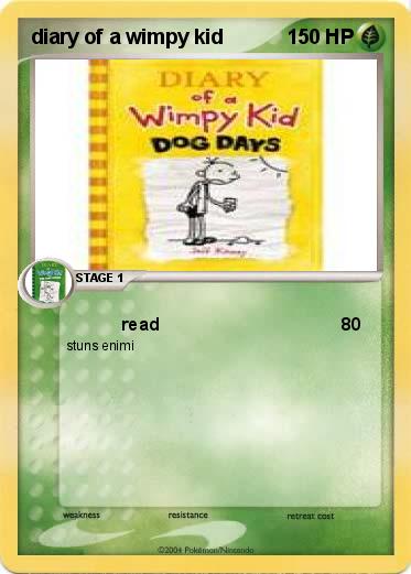 Pokemon diary of a wimpy kid