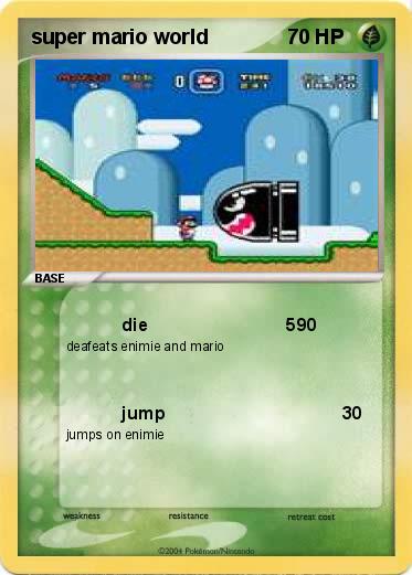 Pokemon super mario world