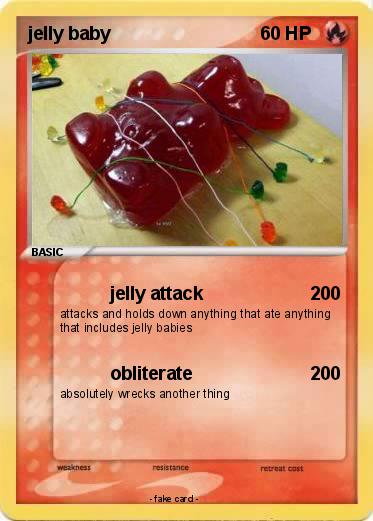 Pokemon jelly baby