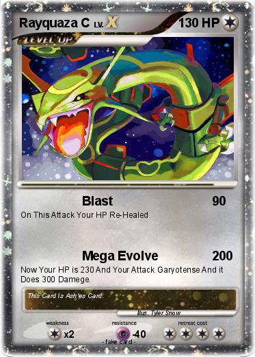 Pokemon Rayquaza C