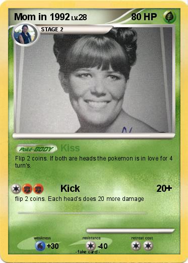 Pokemon Mom in 1992