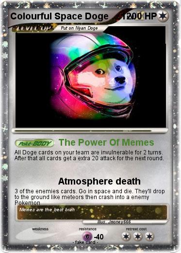 Pokemon Colourful Space Doge     1