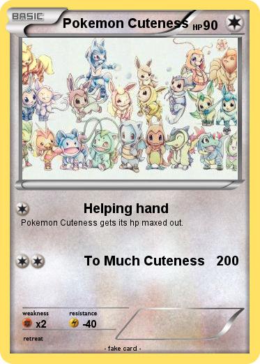 Pokemon Pokemon Cuteness