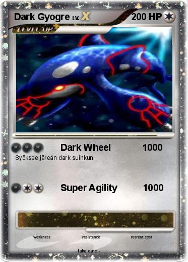 Pokemon Dark Gyogre