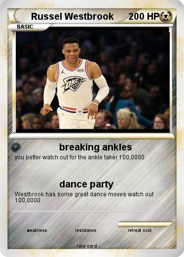 Pokemon Russel Westbrook