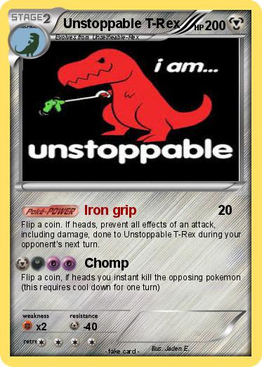 Pokemon Unstoppable T-Rex