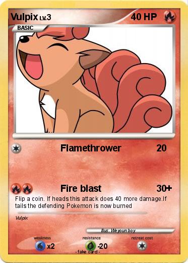 Pokemon Vulpix