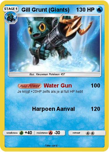 Pokemon Gill Grunt (Giants)