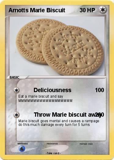 Pokemon Arnotts Marie Biscuit
