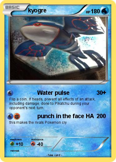 Pokemon kyogre