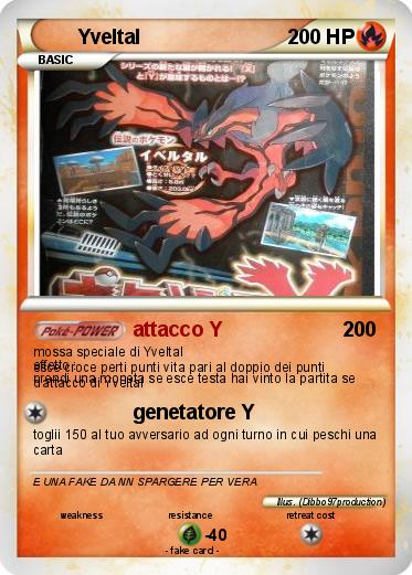 Pokemon Yveltal