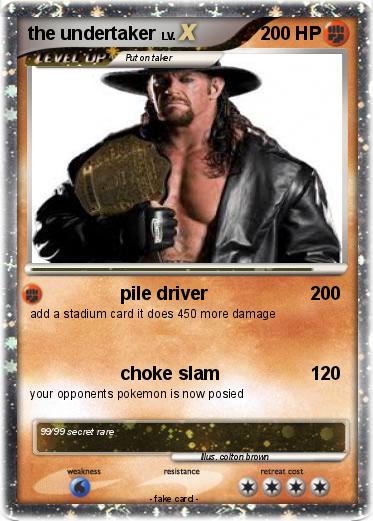 Pokemon the undertaker