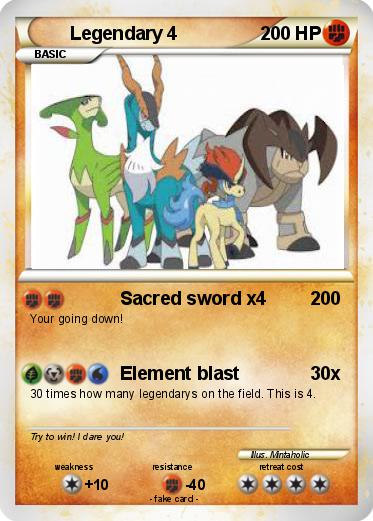 Pokemon Legendary 4