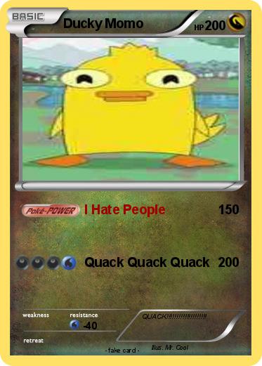 Pokemon Ducky Momo