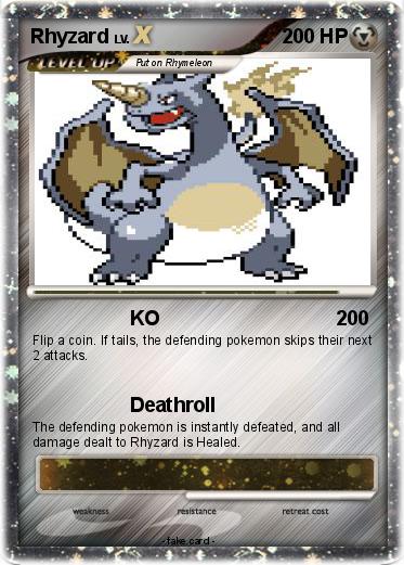 Pokemon Rhyzard