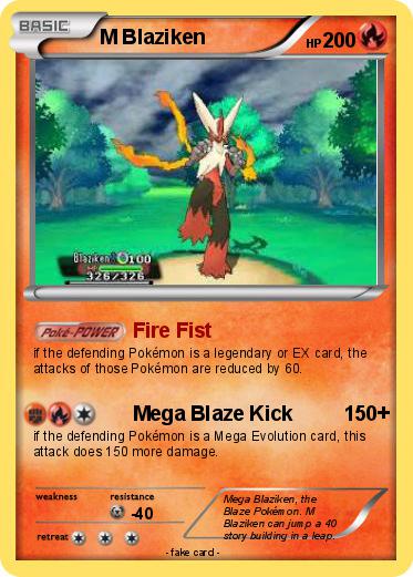 Pokemon M Blaziken