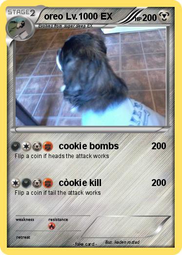 Pokemon oreo Lv.1000 EX