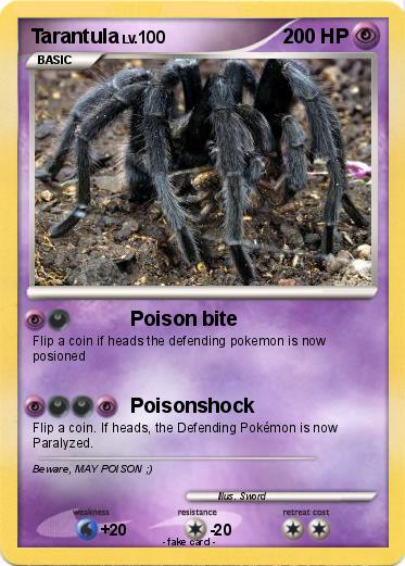 Pokemon Tarantula