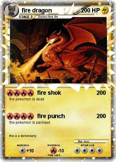 Pokemon fire dragon