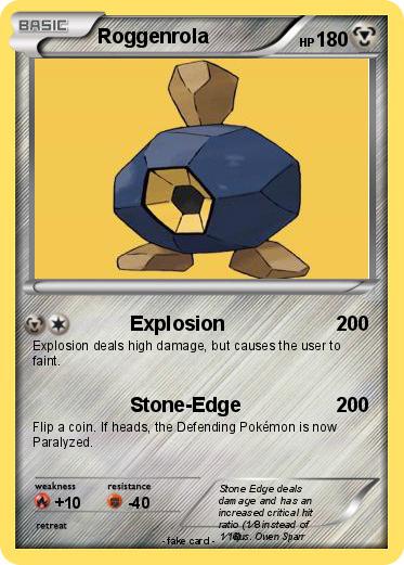 Pokemon Roggenrola