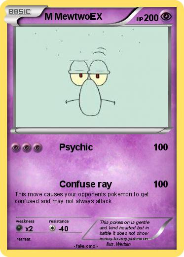 Pokemon M MewtwoEX