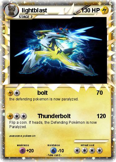 Pokemon lightblast