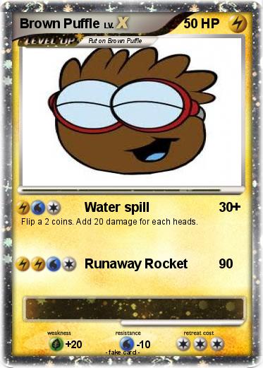 Pokemon Brown Puffle