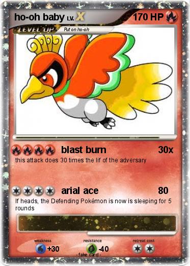 Pokemon ho-oh baby