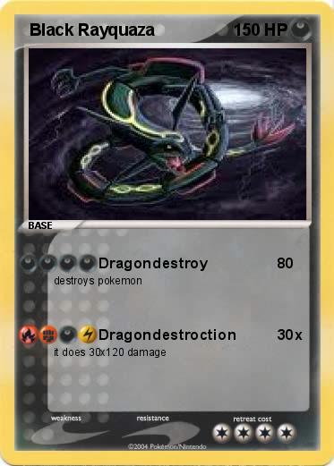 Pokemon  Black Rayquaza 