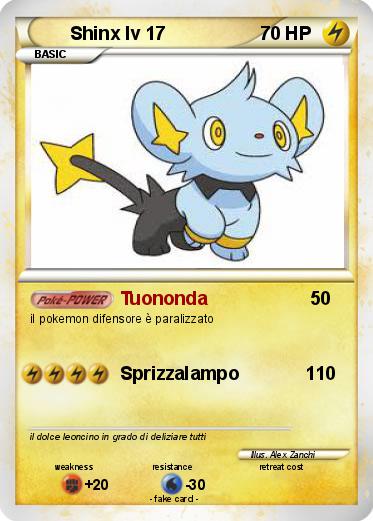 Pokemon Shinx lv 17