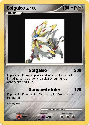 Pokemon Solgaleo