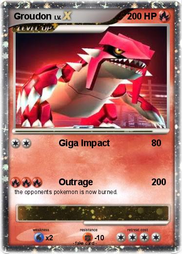 Pokemon Groudon