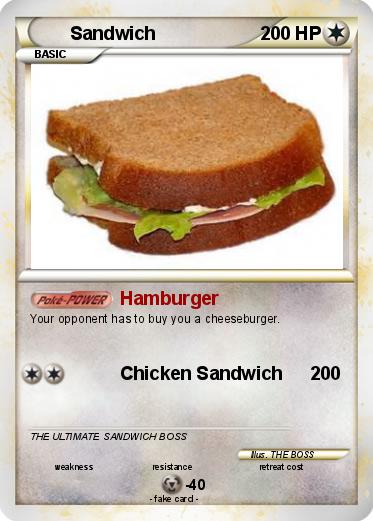 Pokemon Sandwich