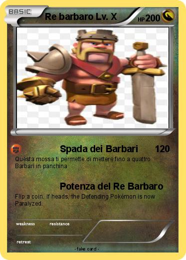 Pokemon Re barbaro Lv. X