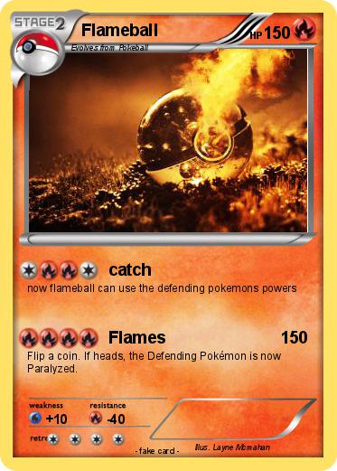 Pokemon Flameball