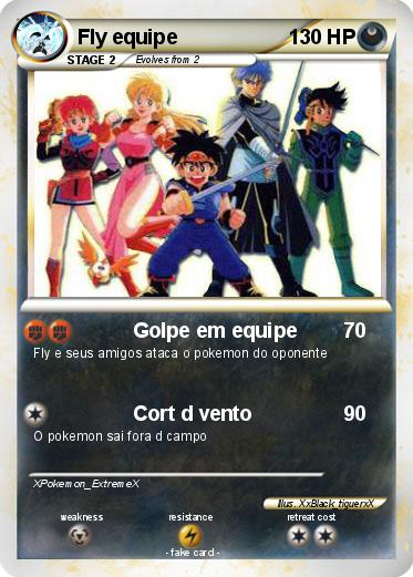 Pokemon Fly equipe