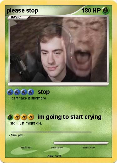 Pokemon please stop
