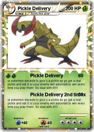 Pokemon Pickle Delivery