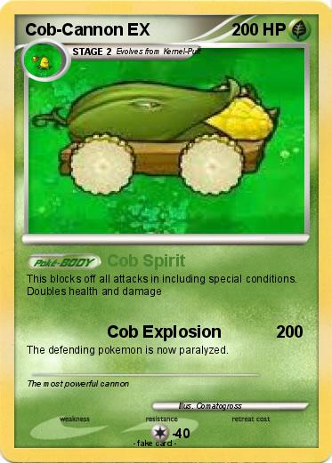 Pokemon Cob-Cannon EX