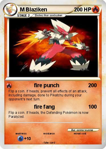 Pokemon M Blaziken