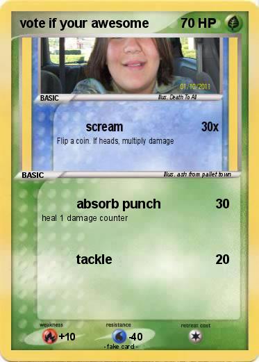 Pokemon vote if your awesome