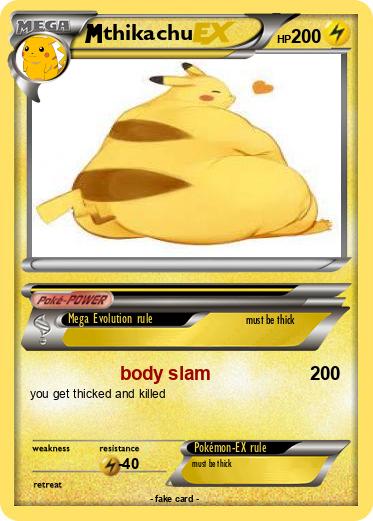 Pokemon thikachu