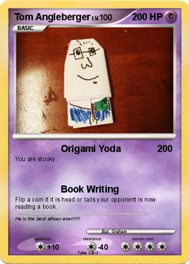 Pokemon Tom Angleberger
