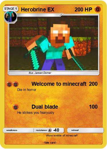 Pokemon Herobrine EX